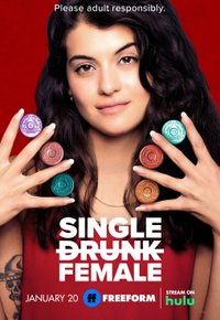 Plakat Serialu Single Drunk Female (2022)